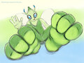 Celebi's paws