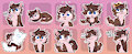 Telegram sticker pack for Skye