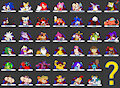 Roster of Characters (Sonic Racing) Part 4 - The Final 6 by Minochu96