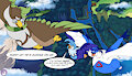 Flying for a two piece meal by HyperChibiAbsol