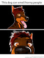Horny smell by Honigkuchenpferd