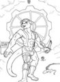 Fallout - Cyber-Otter by Beachfox