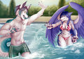 [COMM] Summertime Splash by Spookable