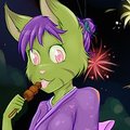 Midori: Festival Night by RisingDragon