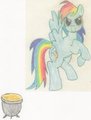 Pot of Gold at the End of the Rainbow by InkwellTheFox