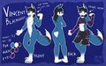 Vincent the Fox [Reference sheet] by KatsukeSaito