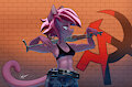 Commie Cat by galo
