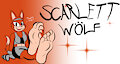 Scarlett the Wolf Cover by Frozarcold