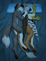 [C] Nap and Cuddle by MykeGreywolf