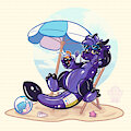 🏖️ Beach Day Pooltoy YCH for Zekky🏖️