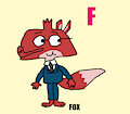 F is for Fox Parody #2 - Fox Guy (Scaredy Squirrel)
