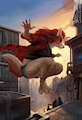 Flying Free - By Rito-K by Darkflamewolf