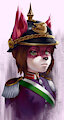 Cherri VIII Military Portrait by Pimpartist by CherriLoliWuff