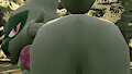 POV: Floragato crushes you with his butt by R4yTheMouse
