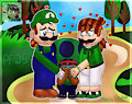 Two Luigi's And A Toad