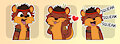 Cute stickers for Zake
