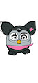 Kuromametchi as a Furby by Minagatari