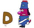 D - Dog Idea #1 Character: Sergeant Hoagie