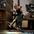 Skater Werewolf
