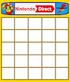 Switch 2 Bingo Card