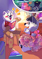 Exciting story with a plush