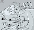 |SKETCH|-|Want to draw, but sleeping| by DENUSKA08