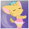 Ballet Kitty -By GlitterThePup-