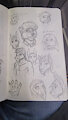 GSFC 2025 - Day 1 / Pg 1 Sketches by BunnyfoxDesigns