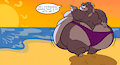 (COM) Werehog on the beach~ by ToonTwister3D