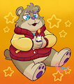 Birthday Bear by Bowsaremyfriends