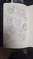 GSFC 2025 - Day 2 Sketches by BunnyfoxDesigns