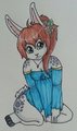 Speckle bunny by Fritti
