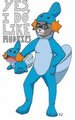 Ristin likes Mudkips. By Zelox Quo.