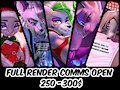 [OPEN] Full render comms by Taurika
