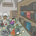 VHS Store Horror by paracosmicVi
