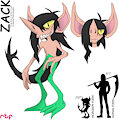 Zack the Morgrem - By RachelTheFictionkin
