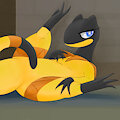 Lizard Achieved Thigh Stripes