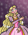 Digital Doodle - Barbie Rapunzel! by GamerGirlOtaku