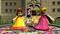 MMD Dream Fighter! [OC Moon and Mario]!