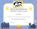 MFM Pawsome Volunteer Award - 2021 by NightWolf714