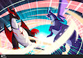 NOVA x SINGULARITY - Fakemons Comission by Naipanart