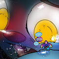 Maze the Shinx uncontrollable growth event  3/? by xiardoruzo
