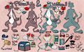 Piezall & Wisezall Ref Sheet 4-6-25 by RhythmCHusky94