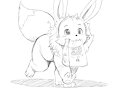 Sketch 336 - Eevee by WinickLim