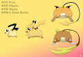 Pichu Family Buttdex Entry