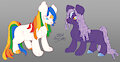 A couple of brite steeds
