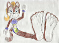 Phoebe Foot Tease