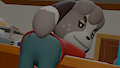 Digby butt shake (Animated) by Skulltronprime969
