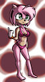 Amy Rose -- Bikini (Fanart) by ZeexFoxia