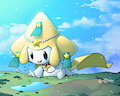Jirachi flick by boolerex
